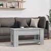 vidaXL Coffee Table Gray Sonoma Engineered wood Medium Convertible