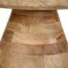 vidaXL Side Table Brown Solid Mango Wood Small Durable Side Table