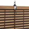 vidaXL Window Blind Geometric Brown 60 x 160 cm bamboo