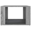vidaXL Bedside Table Grey sonoma Engineered wood Medium Bedside Table