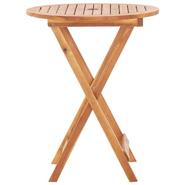 vidaXL Garden Table Brown Solid Acacia Wood