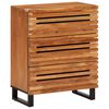 vidaXL Sideboard Natural Solid Acacia Wood Medium Sideboard
