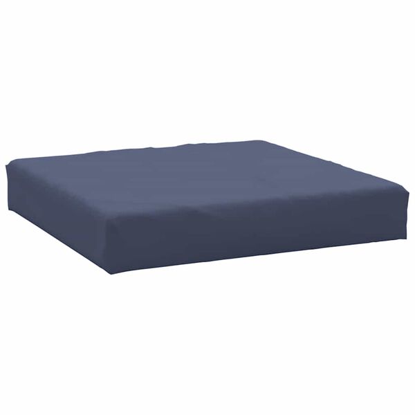 vidaXL Pallet Cushion Navy blue Oxford fabric (100% polyester)