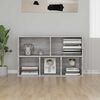 vidaXL Book Cabinet Grey Sonoma Engineered wood Medium Book Cabinet