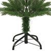 vidaXL Christmas Tree Green Polyethylene Slim Durable Christmas Tree