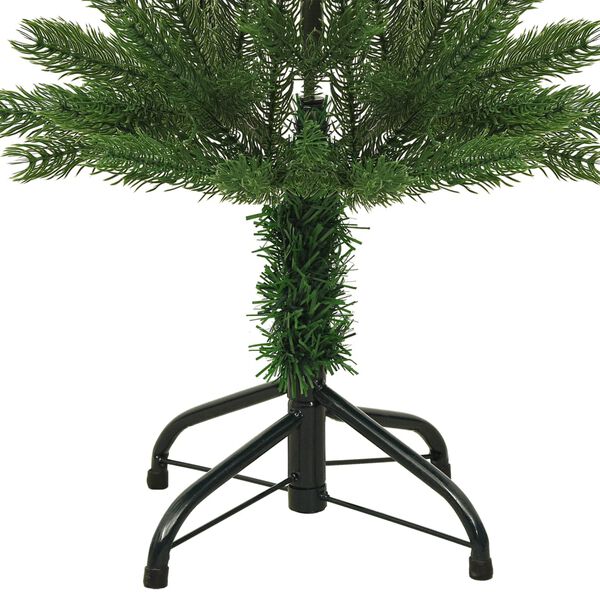 vidaXL Christmas Tree Green Polyethylene Slim Durable Christmas Tree