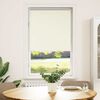 vidaXL Roller Blind Off White Polyester 27.6 in x 51.2 in