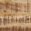 vidaXL Dining Table Natural Wood Solid mango wood Medium Industrial