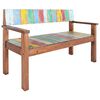 vidaXL Bench Multicolour Solid reclaimed wood (teak, mango, pine, beech)