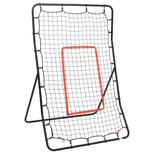 vidaXL Softball Rebounder 34.6x31.1x53.9" Steel