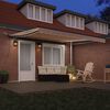vidaXL Retractable Awning with Multicolour 157.48" x 118.11" fabric