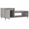 vidaXL Coffee Table Gray Sonoma Engineered wood Medium Coffee Table