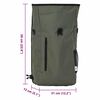 vidaXL Bicycle Bag Olive green 31 x 13 x 58 cm Polyester