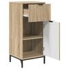 vidaXL Bathroom Furniture Set with Drawer with Shelf 2 pcs Sonoma Oak