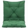vidaXL Swing Chair Cushions 2 pcs Green 19.7"