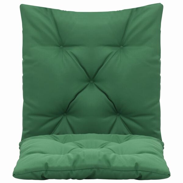 vidaXL Swing Chair Cushions 2 pcs Green 19.7"