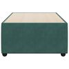 vidaXL Bed Frame Dark Green