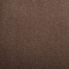 vidaXL Dining Chair Set of 2 Brown Fabric Standard Durable