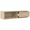 vidaXL TV Cabinet Sonoma oak Engineered wood 39.4 in TV Cabinet