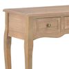 vidaXL Dressing Table Brown MDF, Pinewood Compact Dressing Table