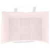 vidaXL Paper Bags 250 pcs with Handles Pink 32x22x24 cm