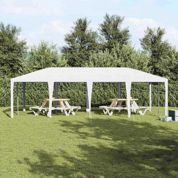 vidaXL Party Tent White 800 x 400 x 266 cm Polyester and Steel