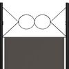 vidaXL 5-Panel Room Divider Anthracite 78.7"x70.9"