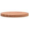 vidaXL Table Top Beech Solid beech wood 11.8 inches diameter Table Top