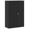 vidaXL File Cabinet Black Powder-coated steel Medium File Cabinet