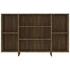 vidaXL Sideboard Brown Oak Engineered Wood Medium Sideboard