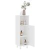 vidaXL Bathroom Furniture Set White Engineered wood Storage