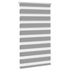 vidaXL Zebra Blind 35.4"x59.1" Gray