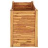 vidaXL Garden Raised Bed Natural wood color