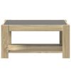 vidaXL Coffee Table Sonoma Oak Engineered Wood Medium Coffee Table