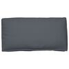 vidaXL Pallet Cushion for Seat / Backrest Anthracite 120 x 60 x 12 cm