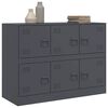 vidaXL Sideboard Anthracite Cold-rolled steel Medium