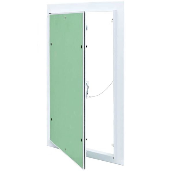 vidaXL Access Panel White 30 x 45 cm Aluminium and Plasterboard