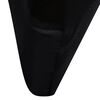 vidaXL Chair Cover Set of 24 Black 90% Polyester, 10% Elastane Universal