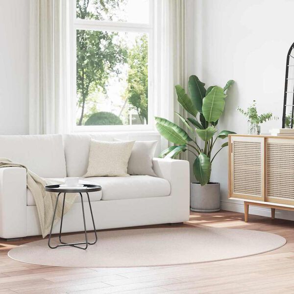 vidaXL Carpet HUARTE Sand 90.55 x 62.99 in 100% Polyester