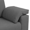 vidaXL Sofa Dark Grey 86.22 x 31.50 x 32.28 in Fabric