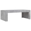 vidaXL Coffee Table Concrete Grey Engineered Wood Medium