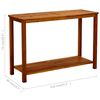 vidaXL Garden Console Table Solid Acacia Wood Large Durable