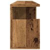 vidaXL Wall Cabinet Old Wood Engineered wood 31.5 x 7.9 x 11.8 in