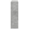 vidaXL Book Cabinet Concrete Grey Engineered Wood Medium Book Cabinet