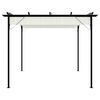 vidaXL Garden Pergola Cream White