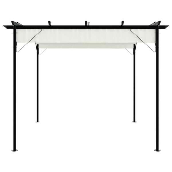 vidaXL Garden Pergola Cream White