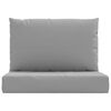 vidaXL Pallet Cushion Gray Oxford fabric (100% polyester) Cushion Square