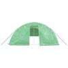 vidaXL Greenhouse Green PE (polyethylene) and galvanized steel Large