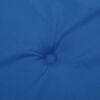 vidaXL Patio Chair Cushions 2 pcs Royal Blue 15.7x15.7x1.6" Oxford Fabric