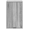 vidaXL Bathroom Cabinet with Door Grey Sonoma 15.35 x 9.25 x 25.59 in